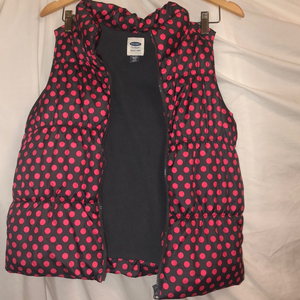 Frost free Quilted puffer Vest for girls